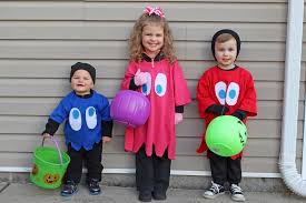 To build pac man we used. Pac Man Family Costume