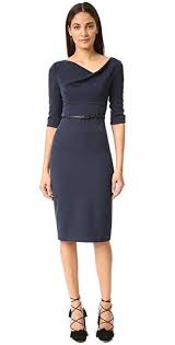 Black Halo 3 4 Sleeve Jackie O Dress Black Halo Dress Black Halo Sheath Dress Clothes