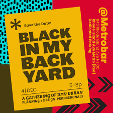 DMV, save the date! Black In My Backyard Date: Wed, Dec 4 • 5:00 PM EST  Location: 640 Rhode Island Avenue Northeast, Washington, DC 20002  https://www.eventbrite.com/e/black-in-my-backyard-tickets-1086973670509?aff=ebdsshother&utm_share_source  ...