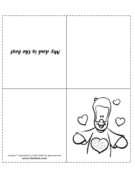Personalize a special father's day coloring page for your dad by changing the font and text. Father S Day Crafts My Dad Is The Best Card Free Online Games At Primarygames