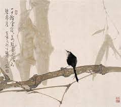 qin tianzhu zen painting chinese art japanese painting