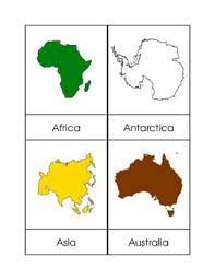 A new section on animals of the african savanna which brings the world. Montessori Inspired Continents And Oceans Printable Pack Bundle Tpt