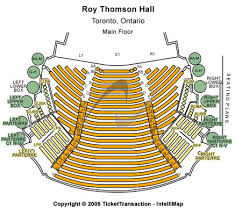 Roy Thomson Hall Tickets And Roy Thomson Hall Seating Charts