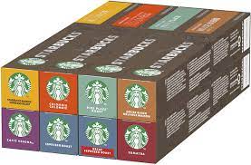 Check spelling or type a new query. Starbucks Variety Pack 8 Flavour By Nespresso Coffee Pods Pack Of 8 Total 80 Capsules Amazon Co Uk Grocery