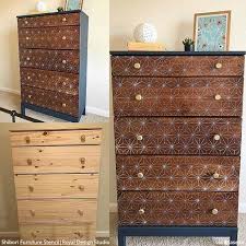 Stuck In A Decorating Rut Insta Inspiration For Your Home Stencil Furniture Japanese Furniture Furniture Makeover