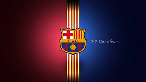 Close up of barcelona fc logo on official barcelona merchandise. High Resolution Fc Barcelona Logo 1920x1080 Download Hd Wallpaper Wallpapertip