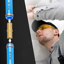 XFITTING 10 PIECES 3/4'' PEX X 3/4'' CPVC COUPLING, TRANSITION COUPLING,  BRASS PEX B CRIMP PIPE CONNECTORS