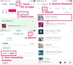 The song will start to play on a small screen that is powered by youtube. M Onsta X Support