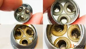 Hot water, warm water can be poured into the electronic atomizer with an appropriate amount of hot water, shake it gently for one to two minutes. How To Clean And Re Use Your Coil Heads Urvapin