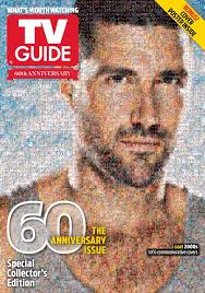 TV Guide Magazine's anniversary covers are made from old TV Guide covers