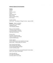 Grinch Script Grinch Christmas Play Scripts Voice Quotes