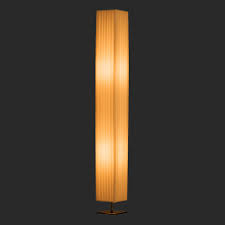 Homcom Stehlampe Stehleuchte Standleuchte Wohnzimmer E27 Edelstahl