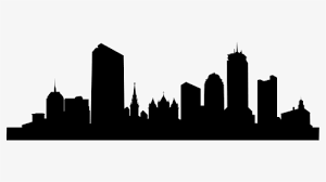 Boston skyline watercolor illustration poster. Boston Skyline Silhouette Png Images Free Transparent Boston Skyline Silhouette Download Kindpng