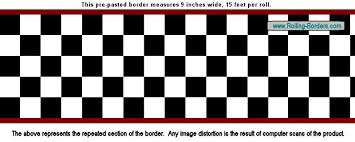 Black And White Checkered Wallpaper Border 9 Checkered Wallpaper Border Nascar Car Diner Racing F1 Wallpaper Border Nascar Cars Checker Wallpaper