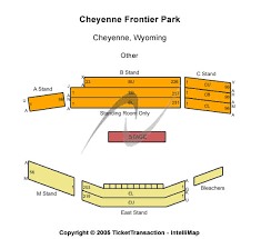 cheyenne frontier days events seating chart