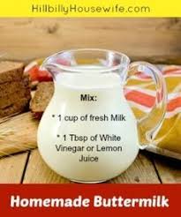 Homemade Buttermilk Hillbilly Housewife Buttermilk Recipes Homemade Buttermilk Homemade Recipes