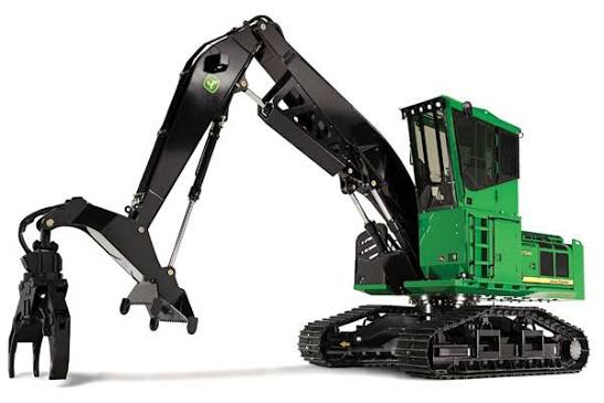 John Deere 2154D Butt TOP Log Loader