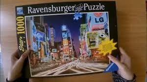 Harry potter puzzle that glows in the dark. Ravensburger Puzzle Glow In The Dark Times Square New York Youtube