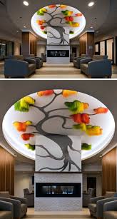 Shop now & save big! This Tree Shaped Art Installation Adds Color And Texture To The Ceiling Installation Art Hotels Design Tree Shapes