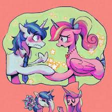 Early armor was made of chain mail. Shining Armor And Princess Cadance By Foresterrr Mylittlepony