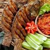 Ini pke ikan gurame super besar 1 ekor sampai 1 kilo 3 ons. 3