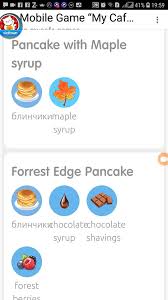 Rancang dan bangun kafemu sendiri!. Forest Edge Pancake My Cafe Recipe