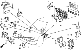 1960 bus wiring diagram thegoldenbug com thesamba :: Fuse Box Relay Horn 1987 Honda Prelude 2 Door Si Ka 5mt