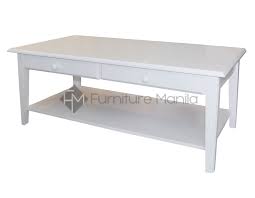 Cheap zinc bolts were used and visible. Atlanta Center Table Furniture Manila