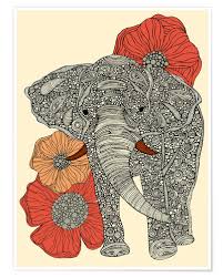 Check spelling or type a new query. The Elephant With Flowers Posters And Prints Posterlounge Com