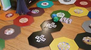 That board is a work of art unto itself. Parent Shares Process Of Making Life Size Board Game From Cardboard