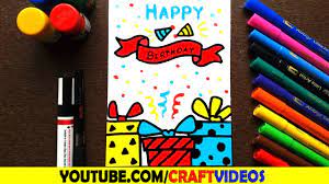 Add in words from the heart or include a. How To Draw Birthday Card For Mom Mother Youtube