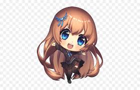 Brown hair is the second most common human hair color, after black hair. Anime Chibi Girl With Brown Hair And Blue Eyes Download Chibi Anime Girl Brown Hair Blue Eyes Png Brown Hair Png Free Transparent Png Images Pngaaa Com