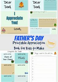 Free Printable Father S Day Book For Kids To Make Father S Day Printable Personalized Gifts For Dad Fathers Day