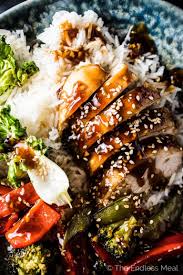 Just be sure to have plates or napkins available since the mixture can sometimes drip a little. Asian Chicken Sheet Pan Dinner The Endless Meal