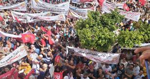 قال الأمين العام للاتحاد التونسي للشغل، نور الدين الطبوبي، أمس الجمعة، إن المنظمة الشغيلة تتجه إلى الإضراب العام في القطاع العمومي. ØµÙØ§Ù‚Ø³ ØªØ¬Ù…Ø¹ Ø¹Ù…Ø§Ù„ÙŠ ÙˆØ·Ù†ÙŠ Ø¨Ø¯Ø¹ÙˆØ© Ù…Ù† Ø§Ù„Ø§ØªØ­Ø§Ø¯ Ø§Ù„Ø¹Ø§Ù… Ø§Ù„ØªÙˆÙ†Ø³ÙŠ Ù„Ù„Ø´ØºÙ„ ØµÙˆØ±