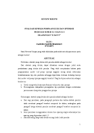 Jika makalah yang dibuat menggunakan abstrak, maka pastikan bahwa abstrak dibuat dalam dua bahasa, yakni bahasa indonesia dan bahasa inggris. Doc Review Skripsi Rita Poenya Rita Susanti Academia Edu
