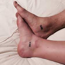 Smalltattoosco Cute Ankle Tattoos Matching Couple Tattoos Ankle Tattoo Designs