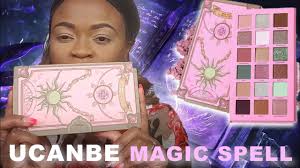 Ucanbe Magic Spell Eyeshadow Palette Review Tutorials Youtube