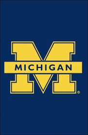 A virtual museum of sports logos, uniforms and historical items. University Of Michigan Football Logo University Of Michigan Logo University Of Michigan Wolverines Michigan Wolverines