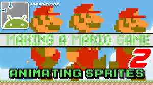 Making A Mario Mini Game In 30 Minutes App Inventor Animating Sprites Part 2 Mini Games Mario Games