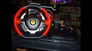 1) start xbox up with steering wheel, dont have a game controller on when you start it or it will cause all sorts of issues. Thrustmaster Xbox One Ferrari 458 Spider Wheel Unboxing Set Up And Review Youtube