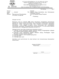 Contoh surat permohonan sk dinas pendidikan ilmusosial id. Contoh Surat Permohonan Penambahan Ptk Baru Di Dapodik