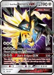 Ultra necrozma in a nutshell. Pokemon Evening Mane Necrozma Gx 90 156 Sun Moon 5 Ultra Prism Amazon De Spielzeug