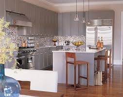Gray kitchen countertop and cabinet combinations are modern and timeless at the same time. Modern Gray Kitchen Cabinets Contemporary Kitchen Betty Wasserman
