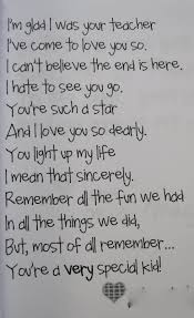 End Of Year Poem I Love Love This I Have So Ma Y Students Who Teach Inspire And Encourage Me To Be More Than I A Student Teaching Teaching End Of
