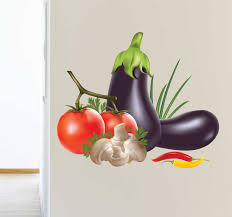 Wandtattoo Kuche Gemuse Tenstickers