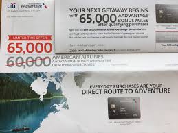 Bonus has expired and is no longer valid. 65k Citi Aadvantage Platinum Select Offer Targeted