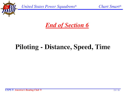 piloting distance speed time ppt download