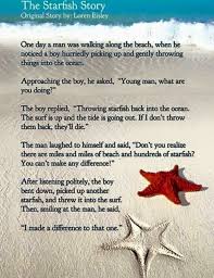 Pin By Tamara Pascoe On Inspirational Quotes Starfish Story Starfish Quotes Starfish