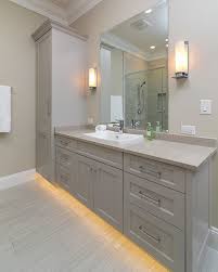 Clean lines and oversized dimensions will bring a distinctively dramatic and contemporary feel to the. Shaker Style Bathroom Vanity With Built In Lighting Underneath By Eastburn Woodworks Shakerc Bathroom Vanity Designs Diy Bathroom Design Bathroom Design Plans